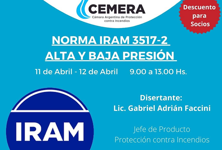 Capacitación de Mantenimiento y Recarga de Extintores NORMA IRAM 3517-2