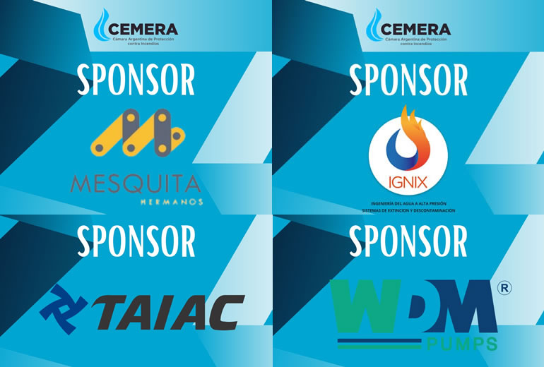 Sponsors del 2do Congreso Ibero Latinoamericano de Protección contra Incendios