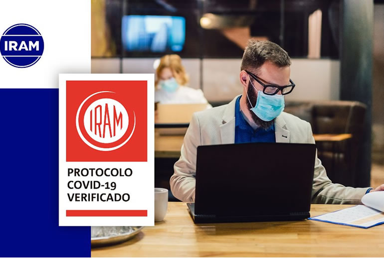 Certificación del Sello IRAM de Protocolo COVID-19 Verificado